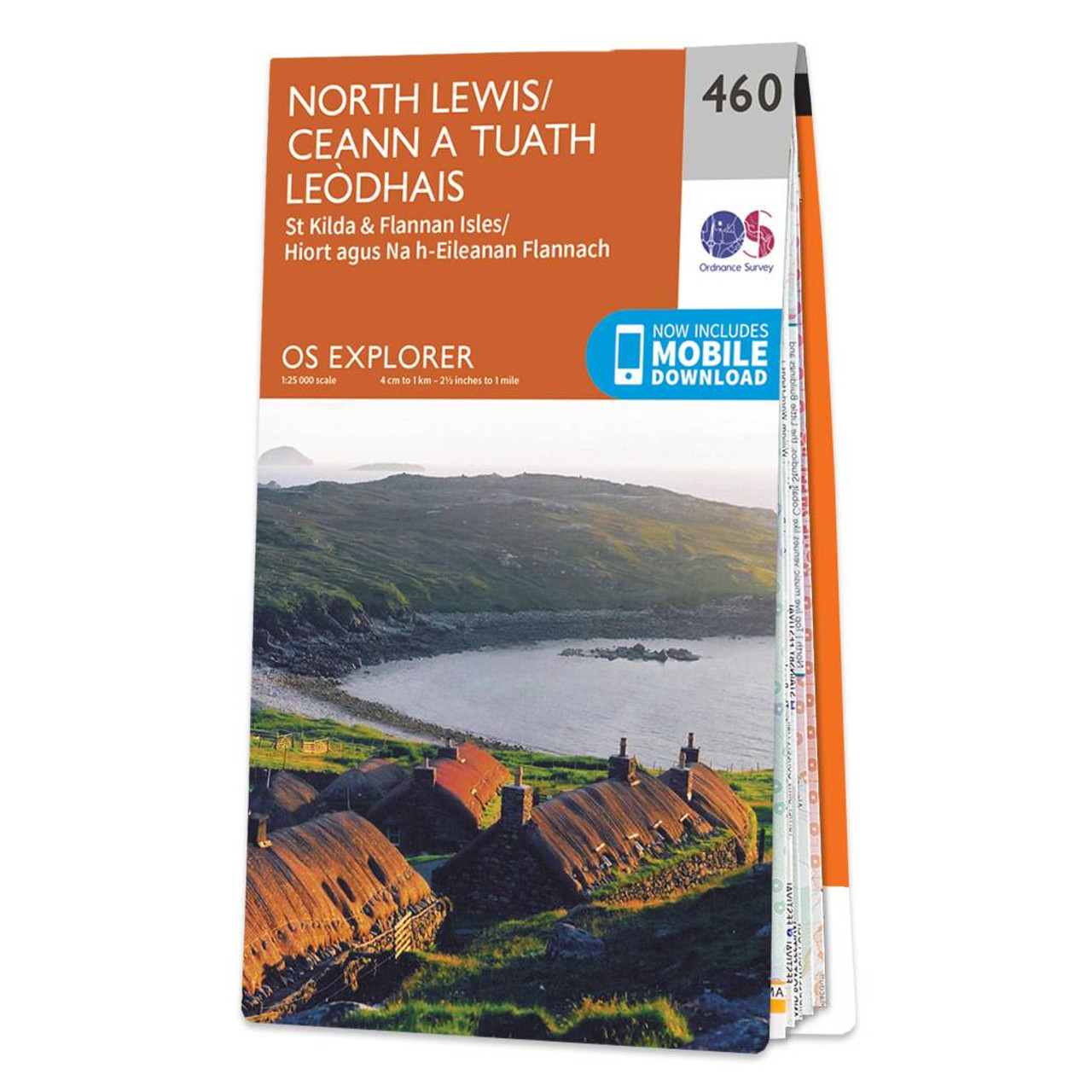 Os Map Picture Ordnance Survey OS Map of North Lewis: Explorer 460 – Isle of Lewis